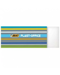 Gomme blanche plastique Bic format 60 x 21 x 11 mm